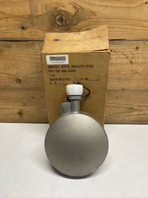 Military Arctic Extreme Cold Weather Canteen MIL-C-44348 WYOTT 86 Military Arctic Extreme Cold Weather Canteen MIL-C-44348 WYOTT 86