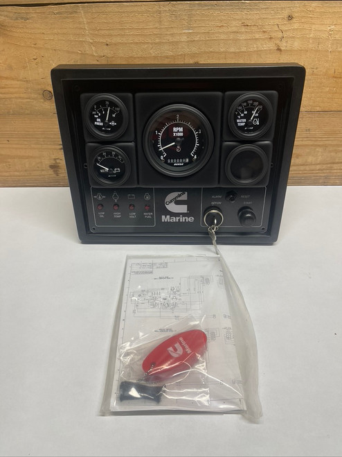 Cummins 5289708 Instrument Engine Control Panel Marine Diesel 24V