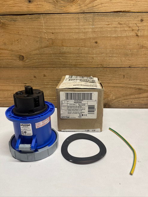 Leviton 460R9W Pin And Sleeve Receptacle