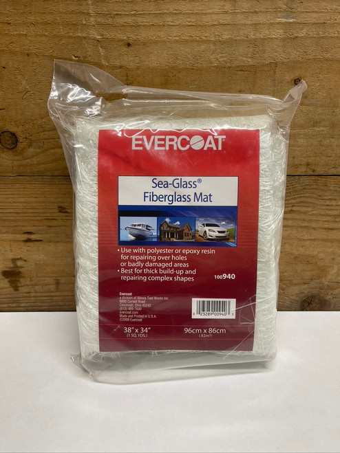 Evercoat Sea-Glass Fiberglass Mat 38" x 34" 100940 1 sq yd