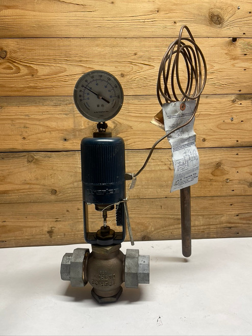 HD Trerice 91400 Temperature Regulator Valve Assembly w/ Gauge & Sensor