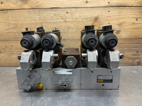 Parker Hannifin 2CT402 Hydraulic Directional Control Valve Manifold 60650-44