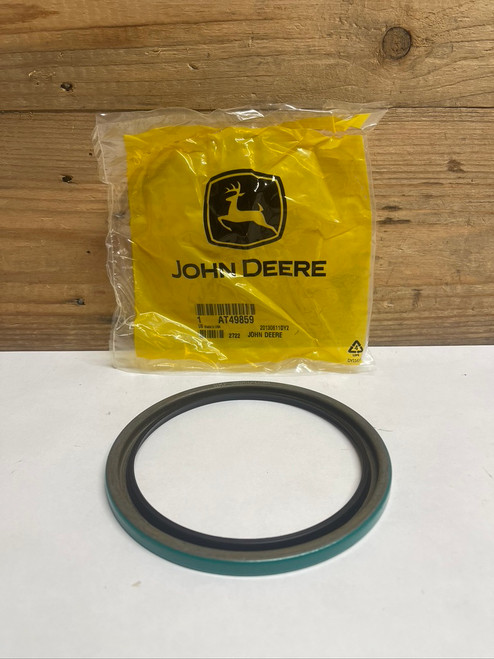 John Deere AT49859 Internal Oil Seal 4" Shaft Single Lip OEM