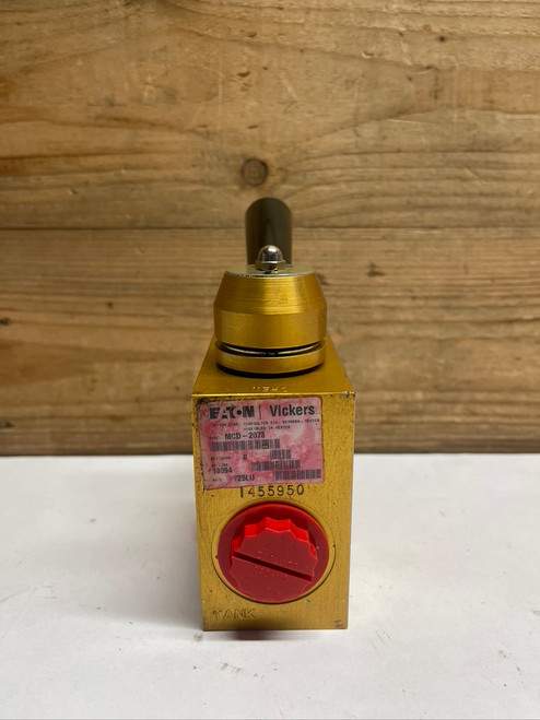 Eaton Vickers MCD-2073 Rotary Selector Relief Valve NSN 4820-01-222-0332