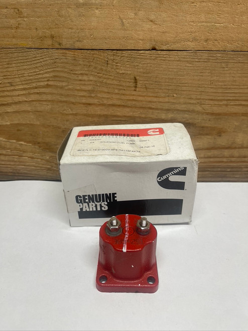 Cummins 3054291 Fuel Pump Shutoff Solenoid OEM NH NT855 N14 K19 K38 K50
