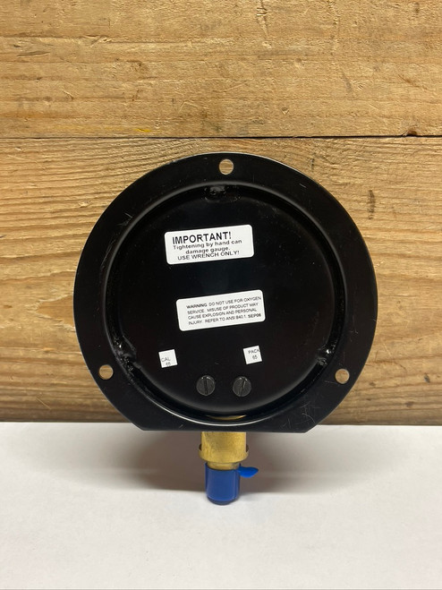 Dial Indicating Pressure Gage H1252 Marsh Bellofram