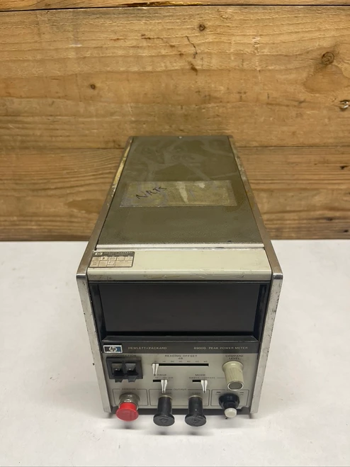 HP 8900D Peak Power Meter Hewlett Packard RF Microwave Test Equipment