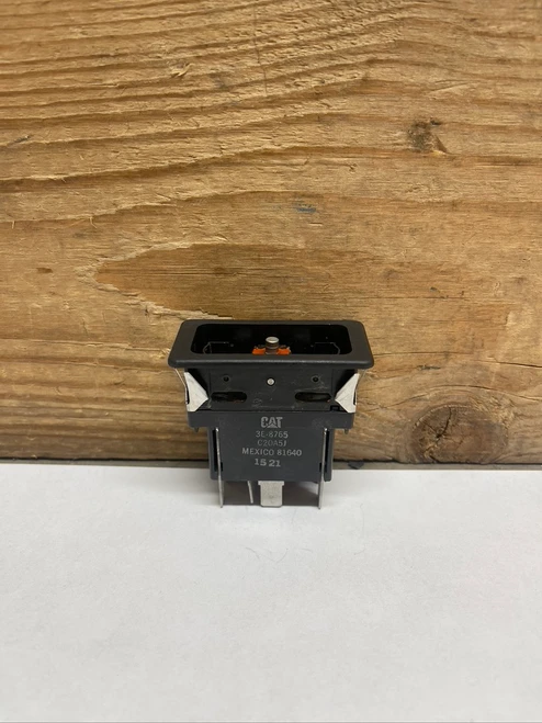 CAT 3E-8765 24V Illuminated Rocker Switch 6-Terminal Caterpillar Equipment