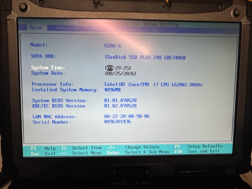 Getac V200-X rugged convertible touchscreen laptop tablet - product image 5