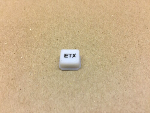 ETX Push Button 623-0717-004 Rockwell Collins White Square