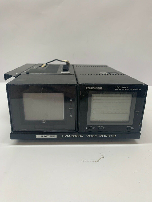 Video Monitor Kit Leader Waveform Monitor & Cameras