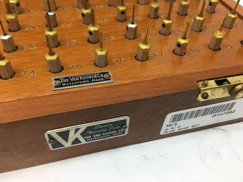 0135-.228 Plain Plugs Gage Set AA2253-1 Van Keuren