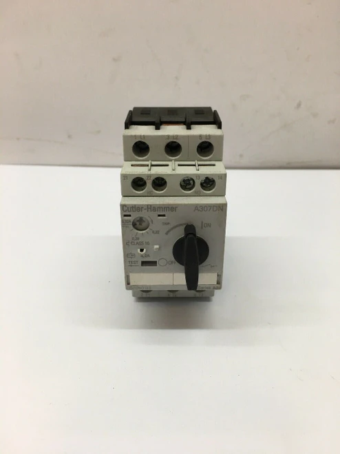 Manual Motor Protector A307DN Cutler-Hammer 0.22-0.32 FLA Adjustment Range 4.2A
