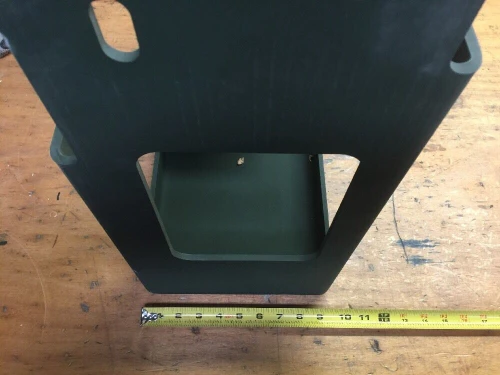 Oshkosh MK36 7 Ton Wrecker Truck Weldment Left Hand Side Bumper 3369939 LH Green