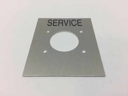 Identification Plate A-A-52483-1-SERVICE