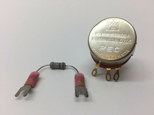 Nonwire Wound Variable Resistor RV4NAYSD203A PEC Cylindrical
