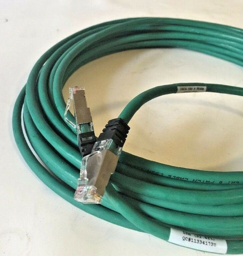 Cat 6A Patch Cord w/ Modular Plugs STP6X10MGR Panduit Green, 10M (33 ft.)