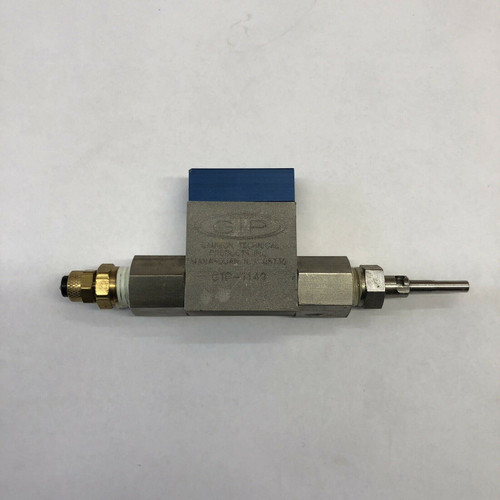 GAMMON TECH BALL VALVE, GTP-1149-4MF, 1/4" THREAD, 300 PSI, W/ ATTACHMENT