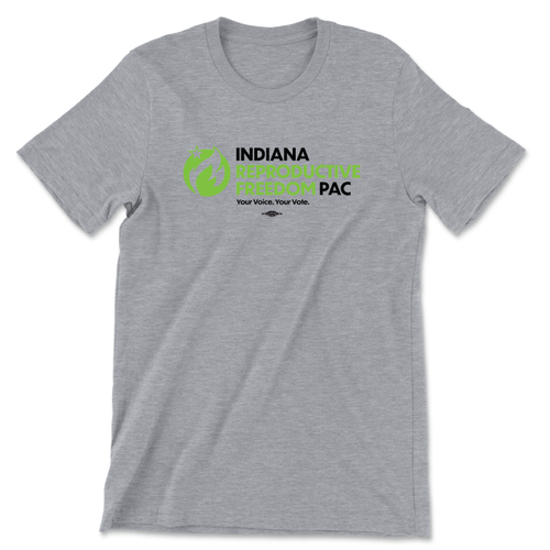 Indiana Reproductive Freedom PAC (Unisex Athletic Heather Tee)