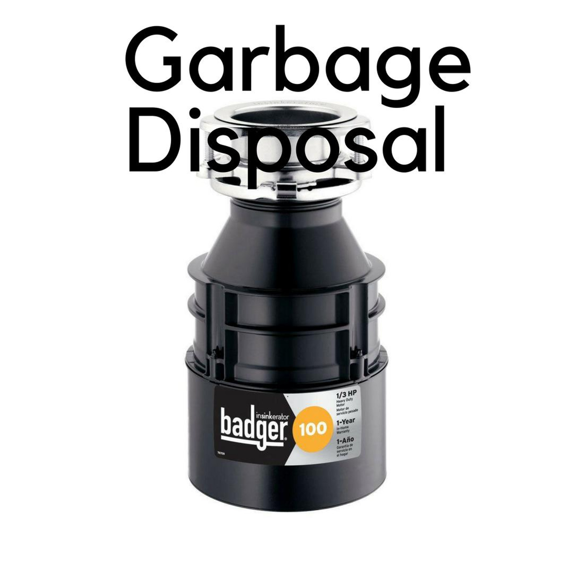 Garbage disposal drain line attachment eWater