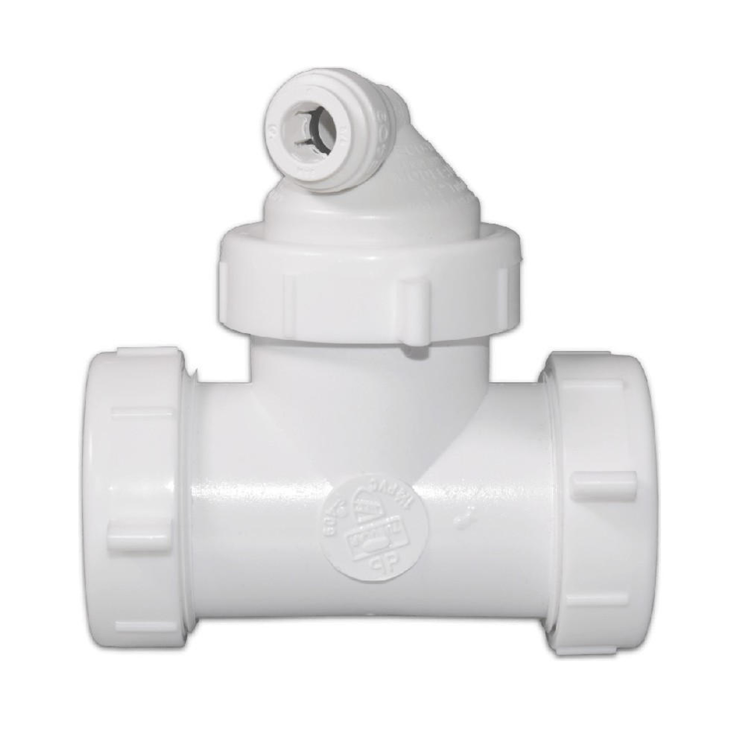 Garbage disposal drain line attachment eWater