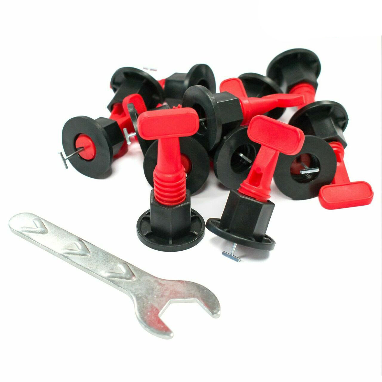 Tile installation shop leveling clips