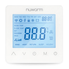 Nuwarm Programmable Thermostat - White