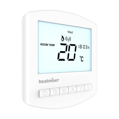 Wireless Thermostat - Heatmiser Slimline-RF v3