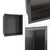 Stainless Steel Shower Niches - Noir Black Bathroom/ Wet Room Waterproof Shower Recessed Alcove Space Saving Storage