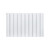 Aluminium Designer Radiator Vertical Horizontal Single Double - White