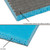 Single Sided Tile Backer Board Insulation Boards - 1200 x 600mm