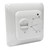 White Manual Thermostat for Underfloor Heating