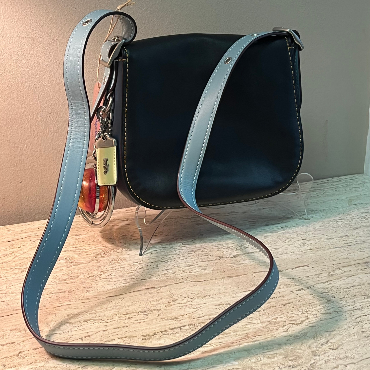 SOLD! Rare! NASA / COACH Collaboration Saddle Bag with Limited 