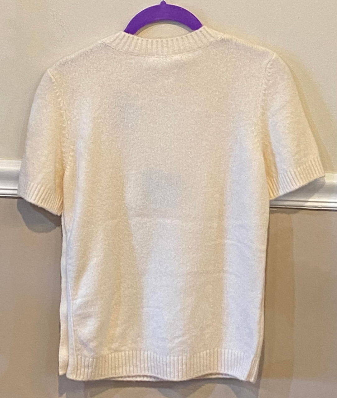 CHANEL - CHANEL 【LANA 】ウール100%セーター サイズ【36】 Chanel Knit Sweater, Cashmere/Wool/Silk, Size 36