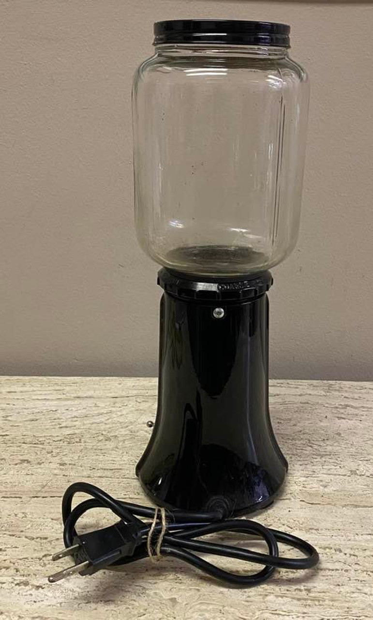 Vintage 1950's Kitchenaid Coffee Mill Burr Grinder Black 