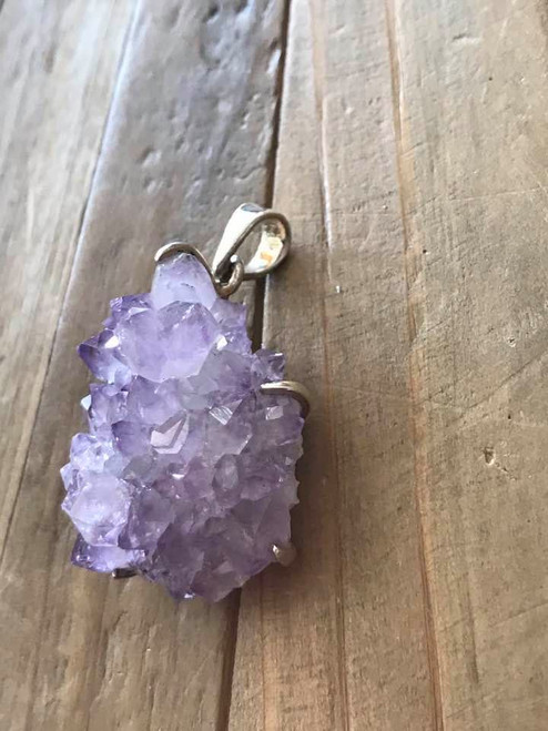 Amethyst Geode Pendant