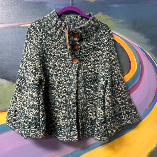 Vintage Chunky Tweed Cardigan