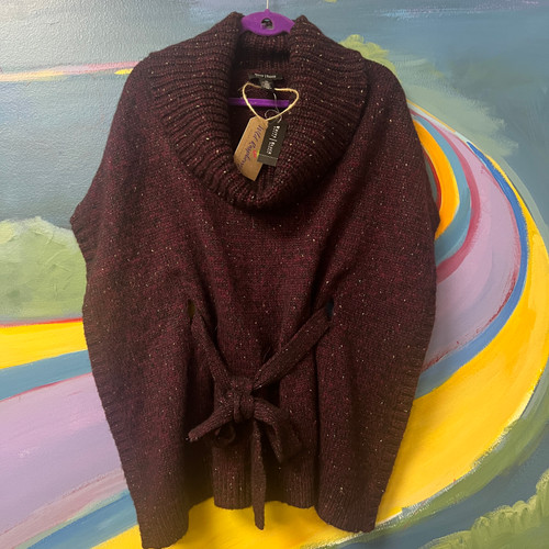 New and Gorgeous Tunic Style Cowl Sweater