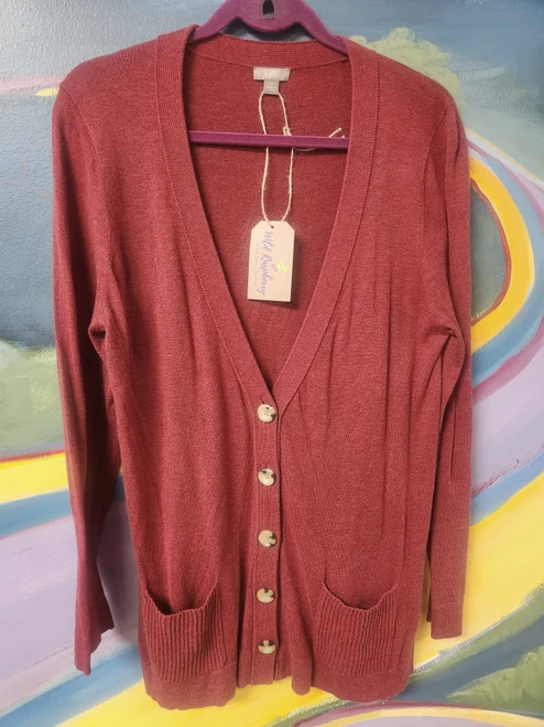 Soft Cotton Blend  Sweater Long Sleeve