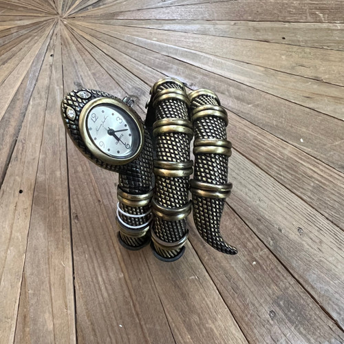 Wrap Around Snake Bracelet Watch