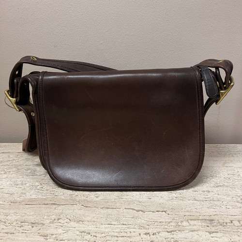 Vintage 1990's Patricia's Legacy Classic Pouch in brown leather