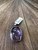 Statement Piece Large Amethyst (Grade AA) and Sterling Silver Pendant
