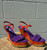 With a striking purple and orange suede color-block design and a chunky wedge heel, these shoes are THE Y2K statement piece.
Perfect for summer fits or to add color to a night out!
