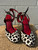 Genuine spotted pony hair uppers bring rich texture and animal-print flair, while a surprise red sole peeks out underneath for an unexpected pop of color. A true statement heel that pairs perfectly with denim, a little black dress, or anything you want to elevate!