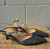 A sleek metallic finish and classic slingback silhouette come together on these Italian-made kitten heels. Elegant and versatile, they're perfect for the office, a wedding, or dressing up any everyday outfit.