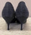 Prada Grey Tweed Kitten Heel Pump, Size 36.5 / US 6