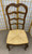5 Country French Style Rush Seat Dining Room Chairs