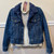 Stylish and Cozy!

Denim Jacket with Blue Dyed Rabbit Fur Lining, Size S/M