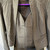 100% Silk Quilted Jacket, Shirt and Tank in Brown by DKNY, Size 2