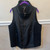 Eileen Fisher Black Zipper Vest